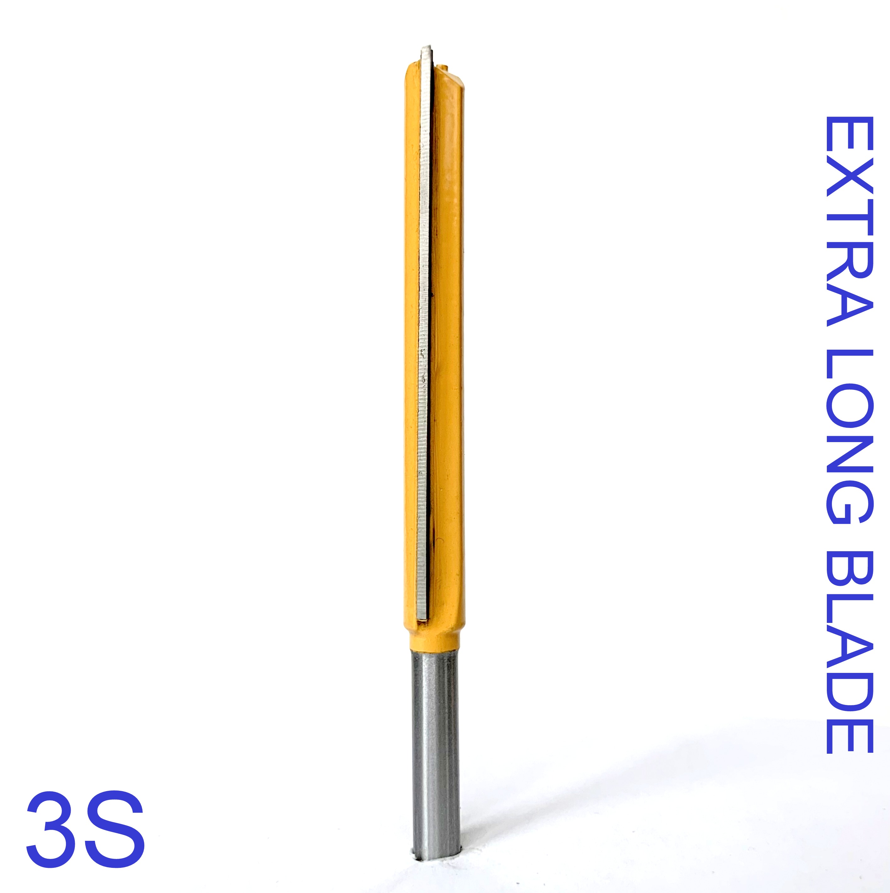 1 pc 1/4" SH 3" Blade Extra Long Straight Router Bit eBay