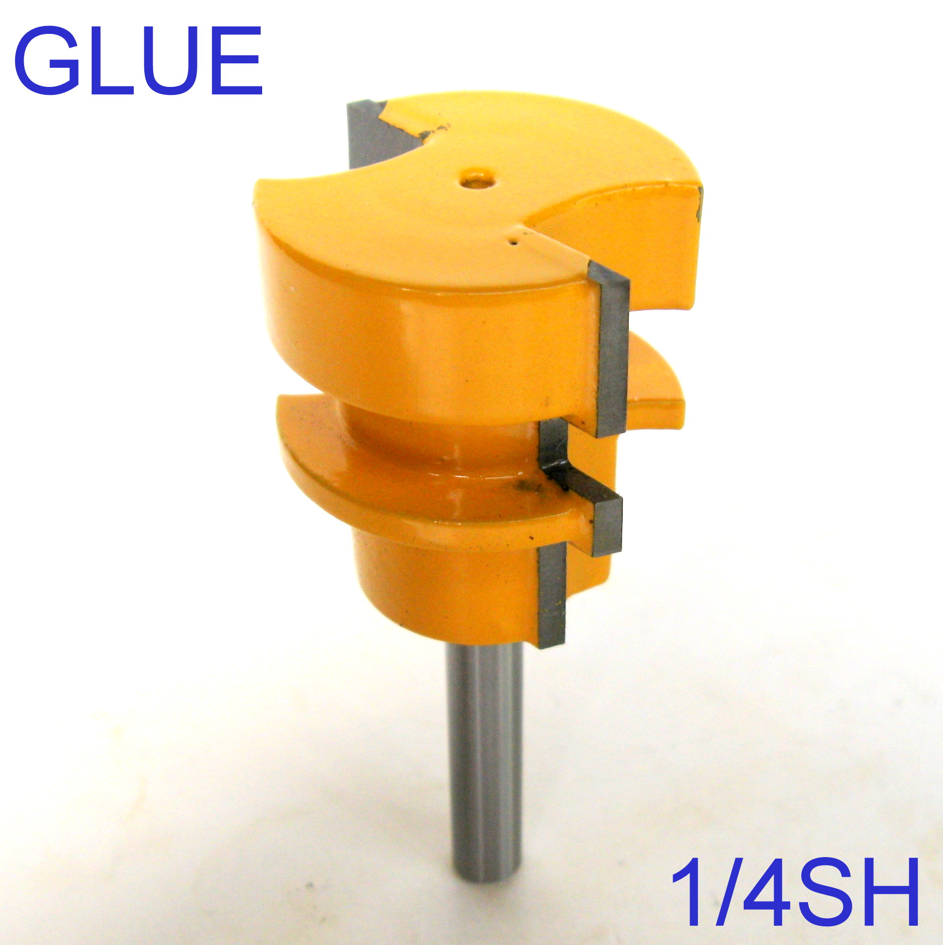 1 pc 1/4" SH Reversible Glue Joint Carbide Tipped Router Bit S eBay