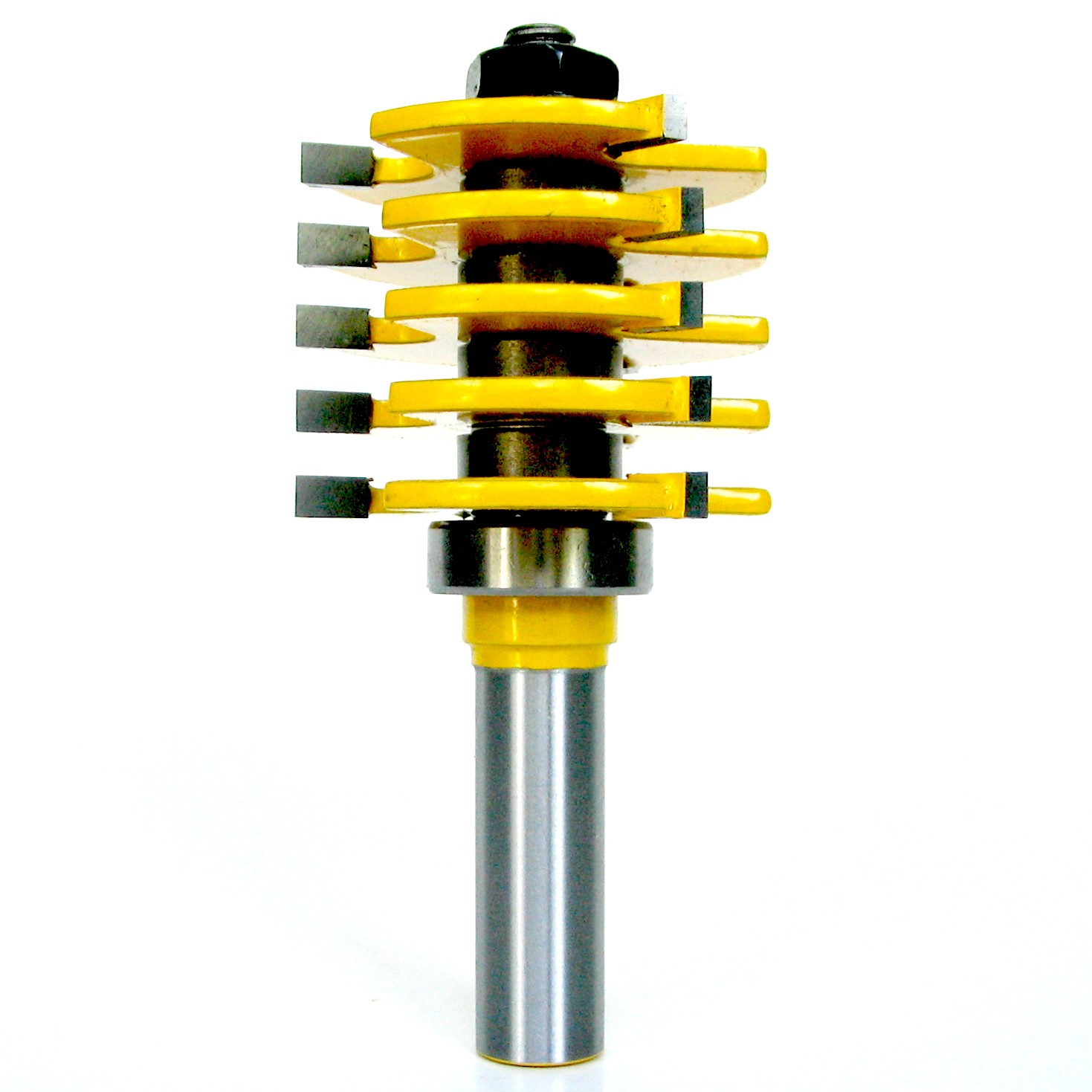 1 PC 1/2" SH 5 Slots Adjustable Box Joint Router Bit sct888