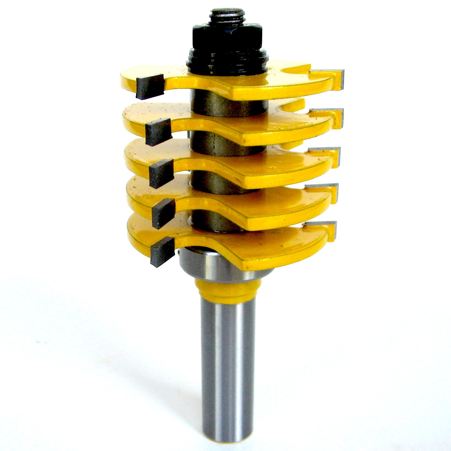 2pc 1/2"SH Adjustable Box & Finger Joint Router Bit Set sct888