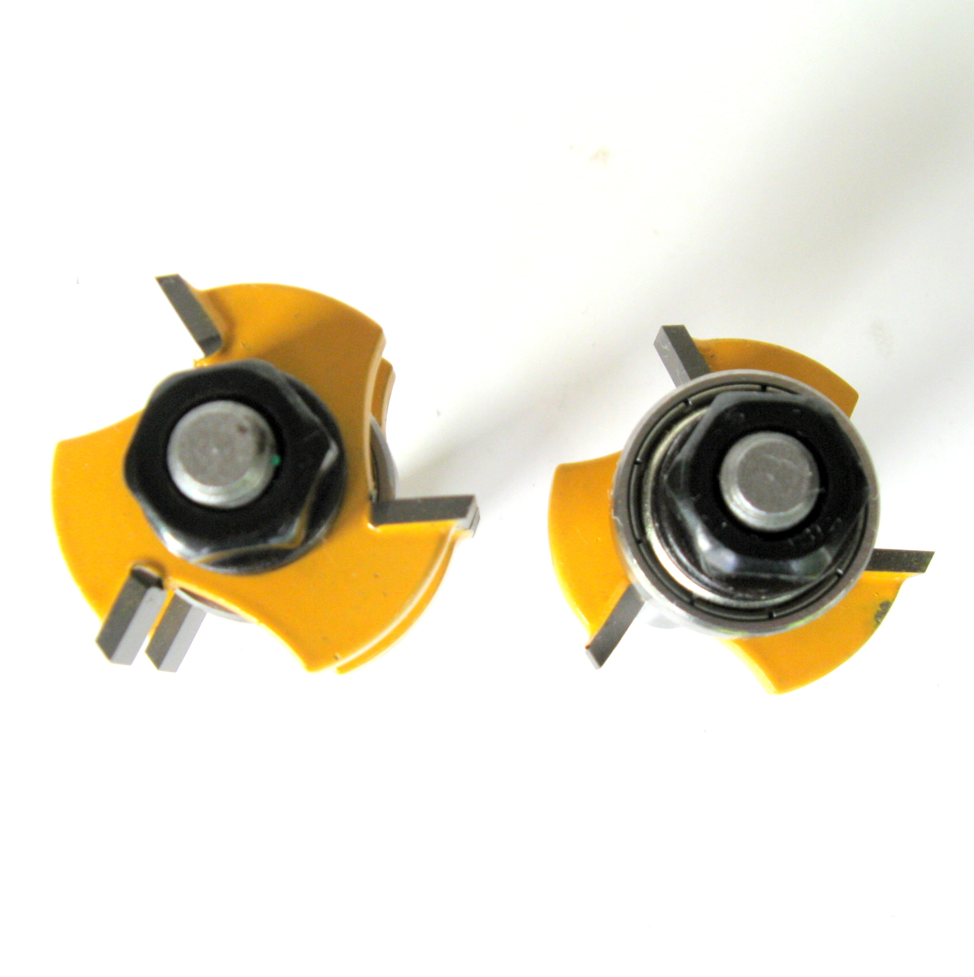 2 pc 1/2" Sh Cutting Depth 1/4" Tongue & Groove Joint Assembly Router