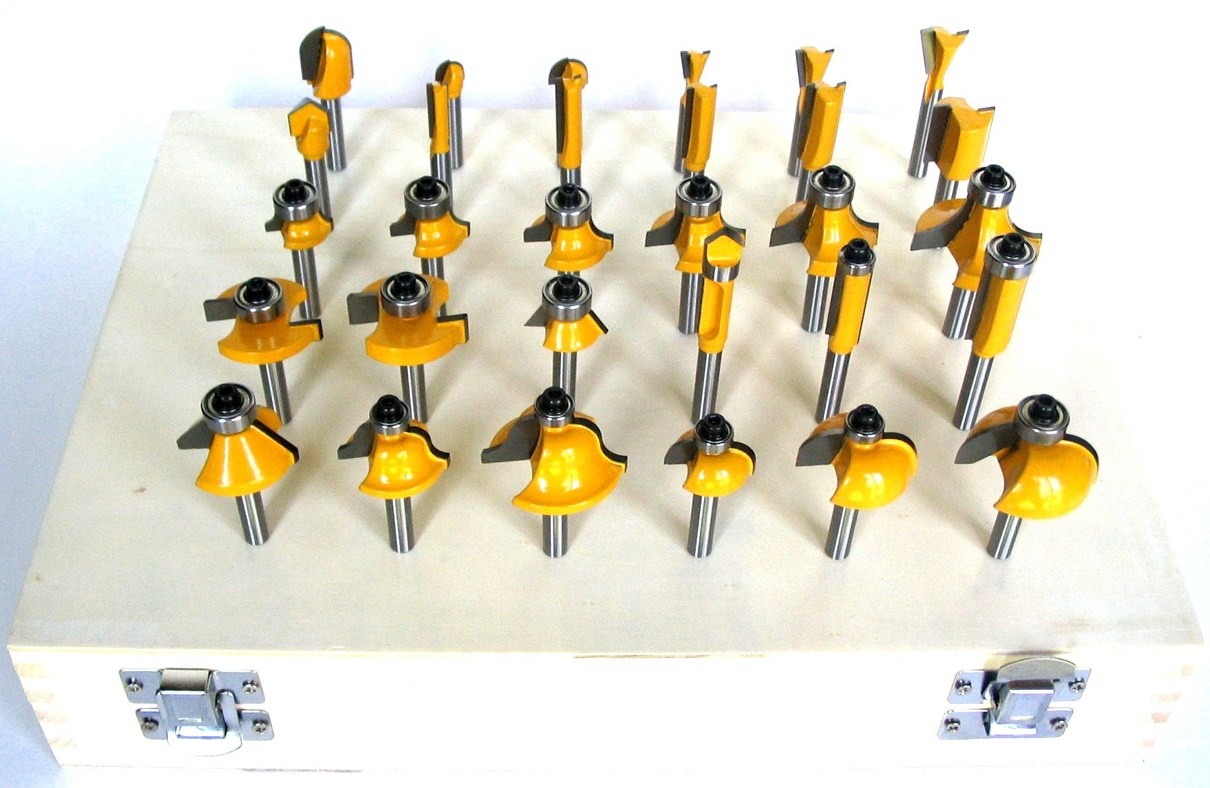 30 pc 1/4 Shank Carbide tipped Router Bit Set sct888 4861543136429 eBay