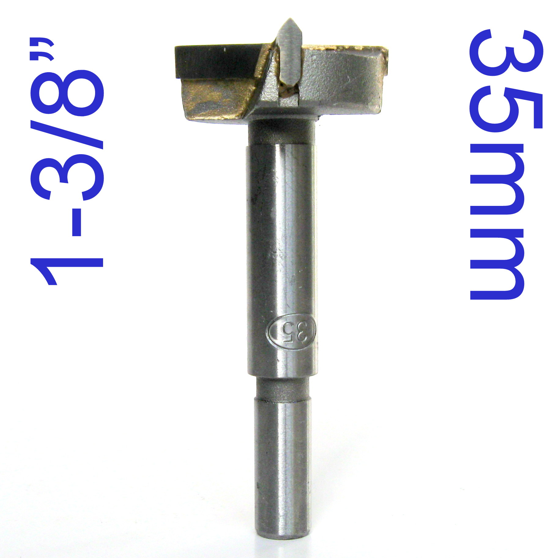 1 pc 13/8" 35mm Dia Carbide Tipped Drill Bore Forstner Hinges Bit sct