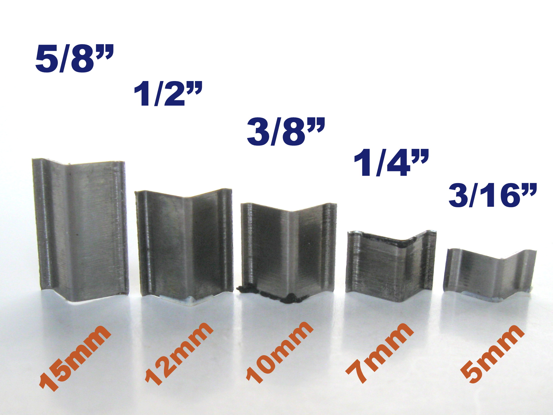 420 pc VNails VNail 1/4" (7mm) for Soft Wood Type UNI Picture