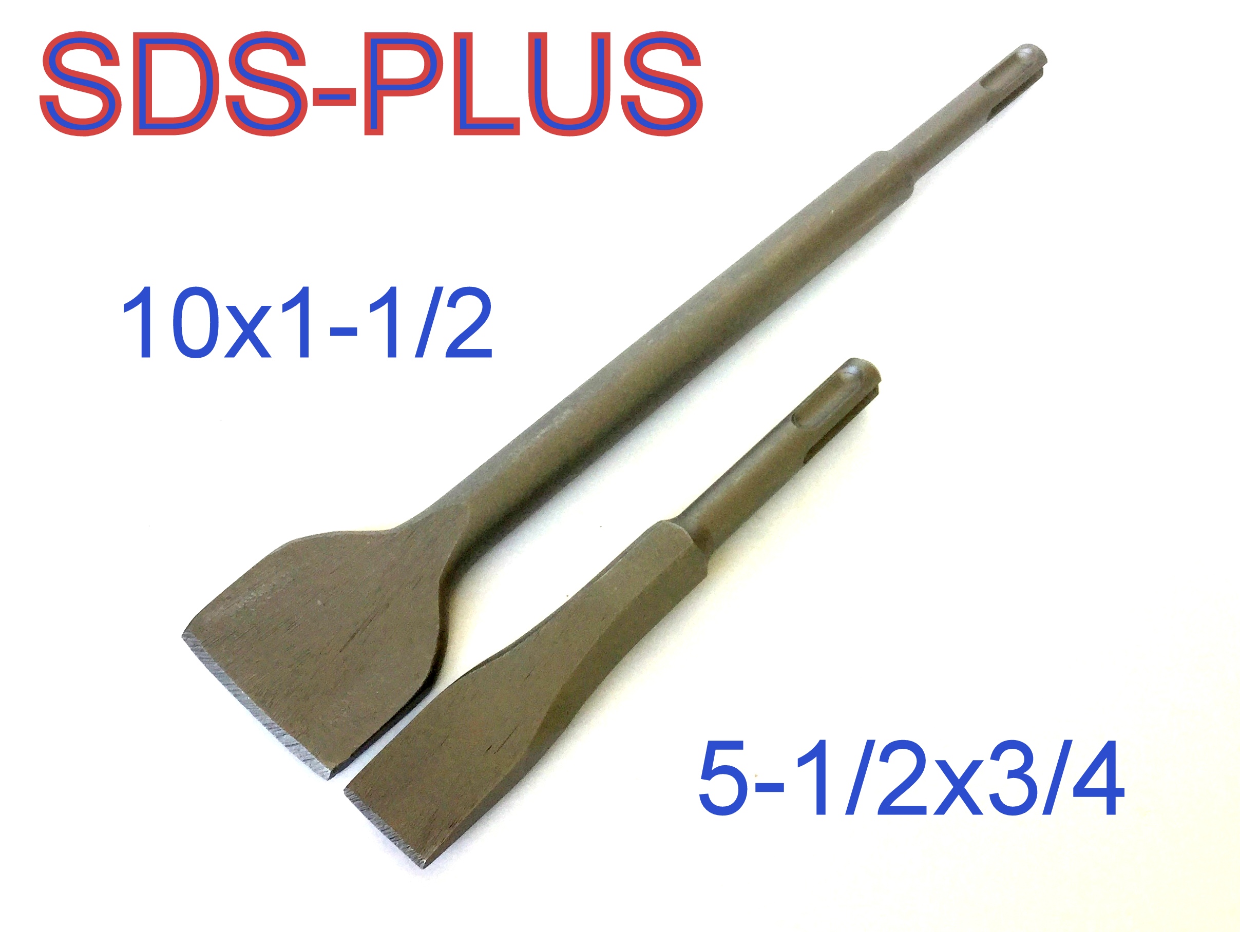 1 pc SDS PLUS 1-1/2" flat chisel 10" long drill bit S