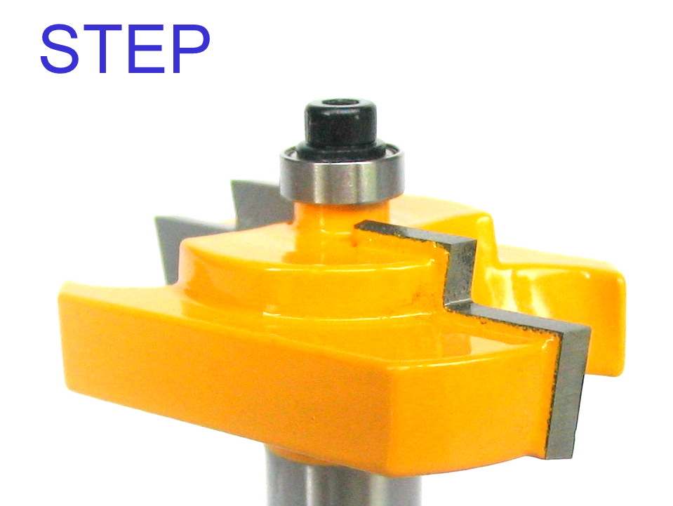 1 PC 1/2 SH Picture Frame Stepped Rabbet Molding Router Bit sct888