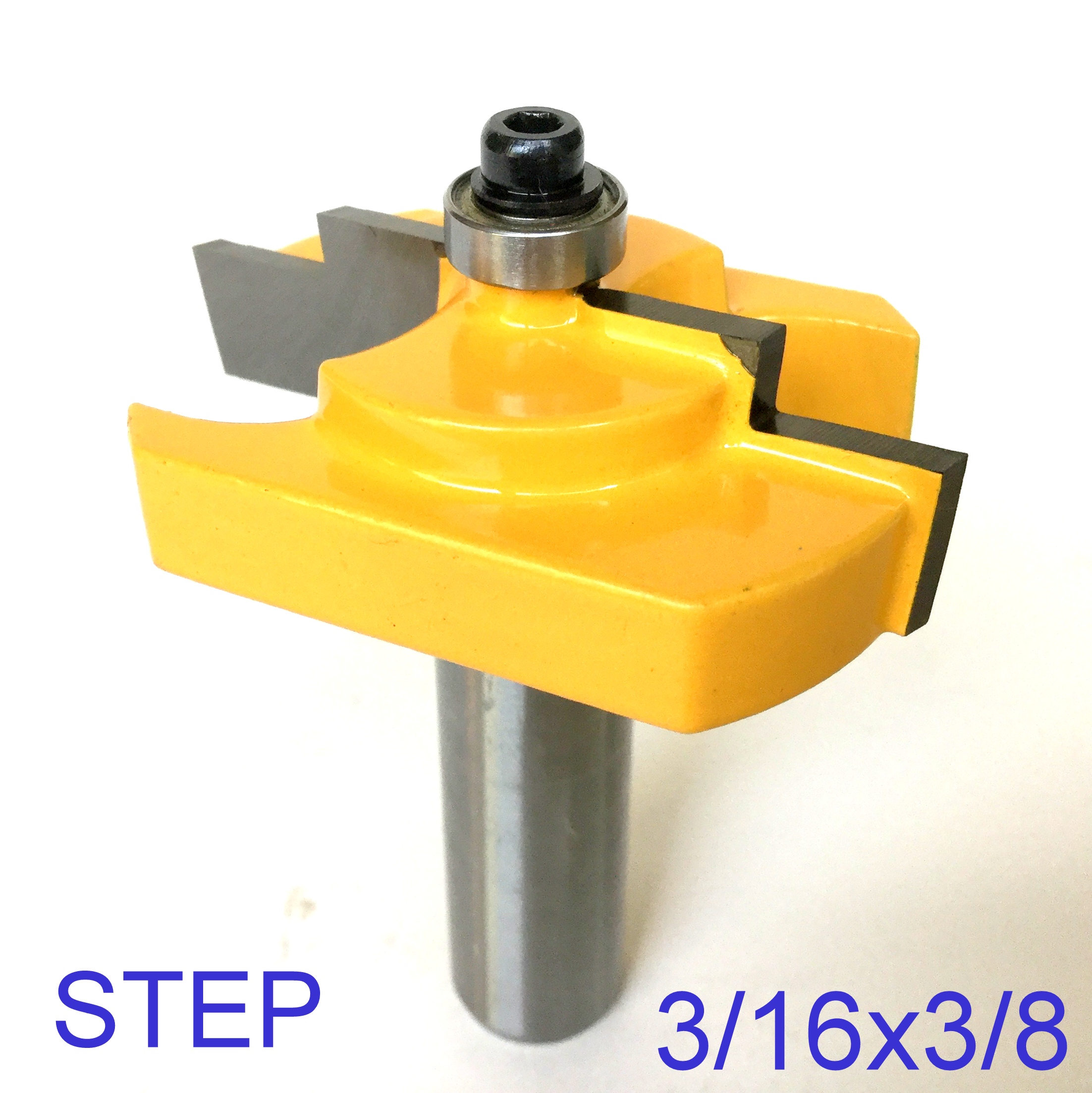 1 PC 1/2 SH Picture Frame Stepped Rabbet Molding Router Bit sct888