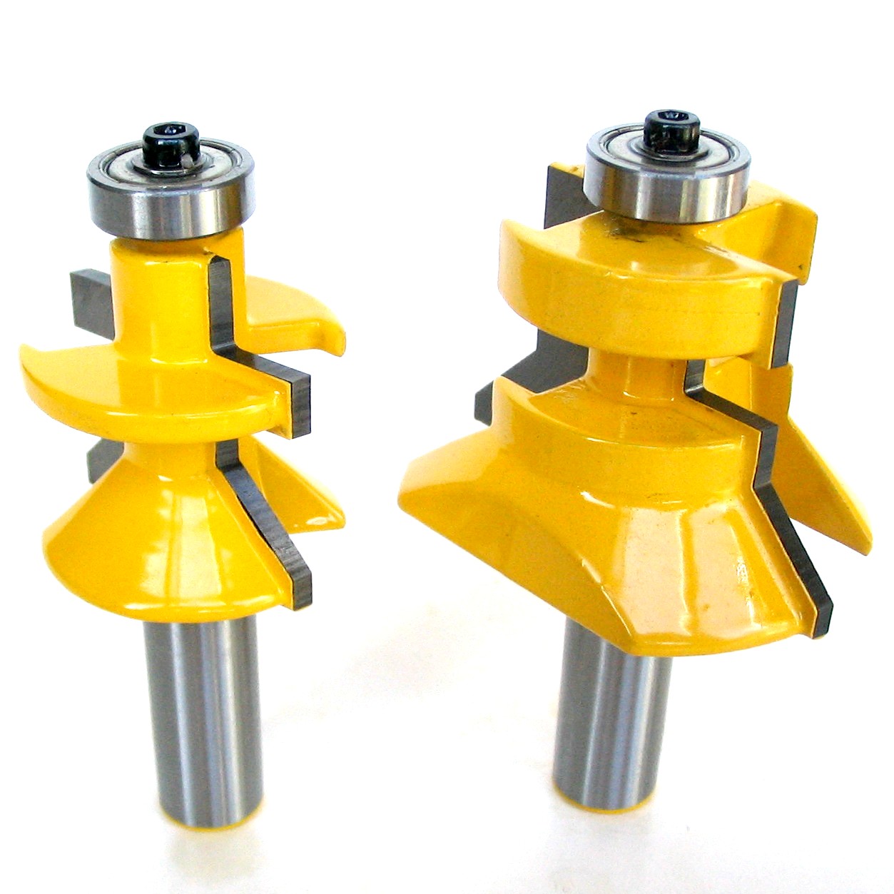 2 Pc 12 Shank V Joint V Notch Tongue And Groove Joint Router Bit Set S Ebay 