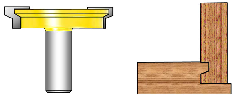1 Pc 1 2 Shank Drawer Lock Joint Router Bit S Ebay
